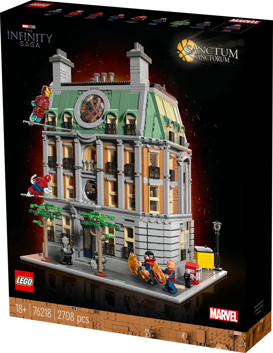 LEGO Marvel Sanctum Sanctorum Collectible met Iron Man en Doctor Strange Minifiguren - 76218 — afbeelding 8