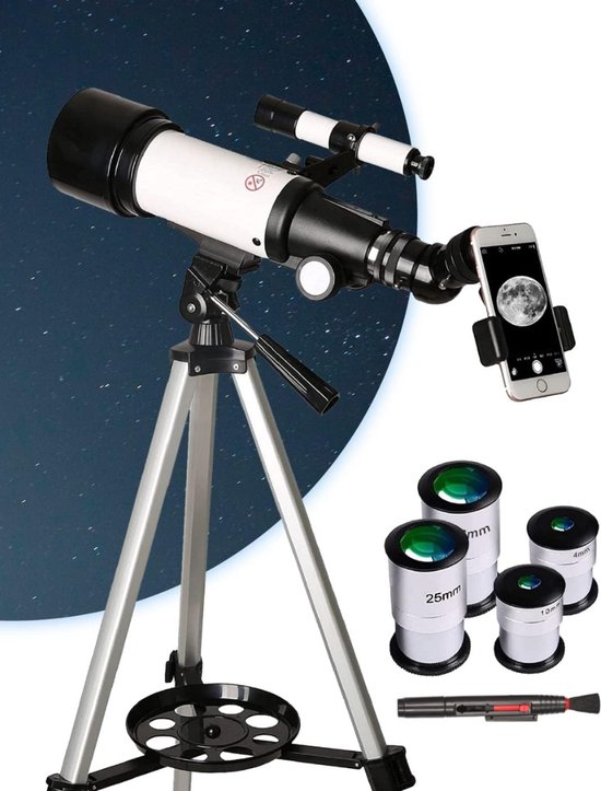 Kinderen Astronomische Telescoop 50mm Apertuur 360mm Draagbare