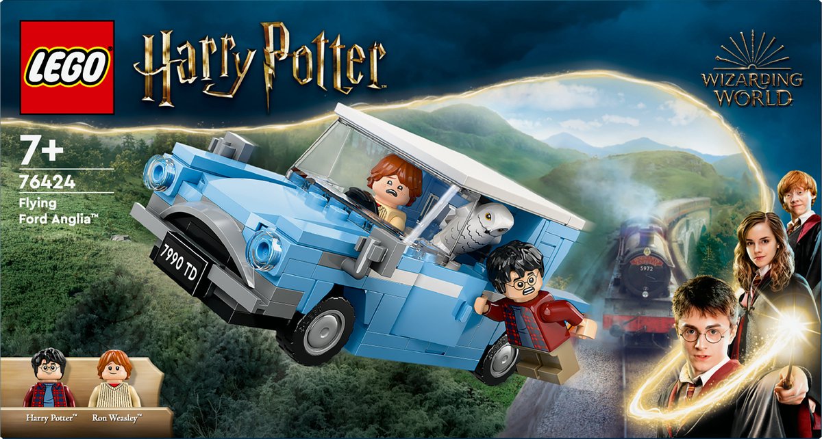 LEGO Harry Potter Vliegende Ford Anglia™ - 76424 — afbeelding 15