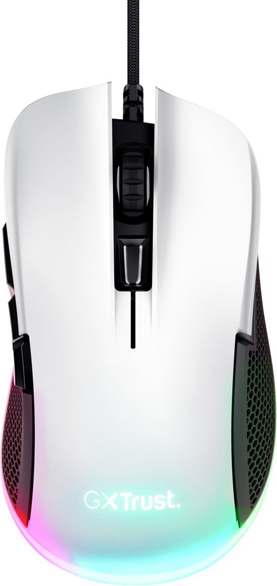 GXT 922W Ybar - Optische Gaming muis - met RGB verlichting - Wit