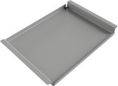 Steellish Dienblad Rechthoek - Tray - Aluminium - Licht Grijs - 62×44x5