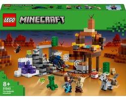 foto van LEGO Minecraft® De woestenijmijnschacht 21263