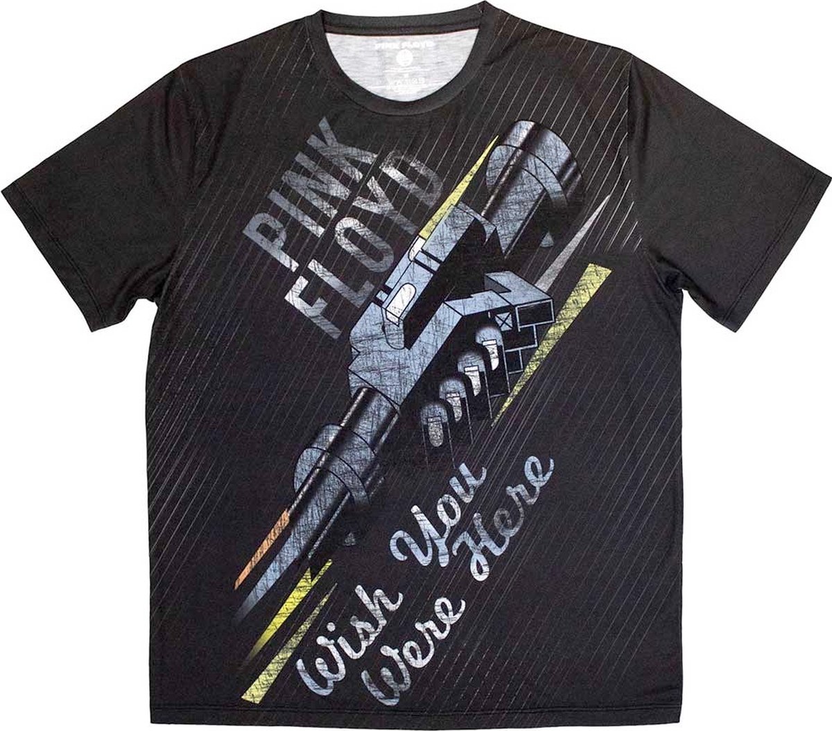Pink Floyd - Wish You Were Here Heren T-shirt - L - Zwart