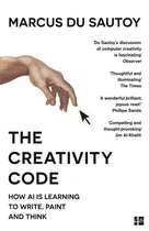 Marcus Du Sautoy: The Creativity Code. Een hand met een muisaanwijzer die naar de wijsvinger wijst.