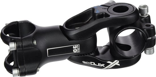 XLC Comp A-Head Stuurpen ST-T14 – Aluminium, Zwart, 110mm, Voor 1 1/8” Vork En 31,8mm Stuur – Instelbare Hoek 0-60°