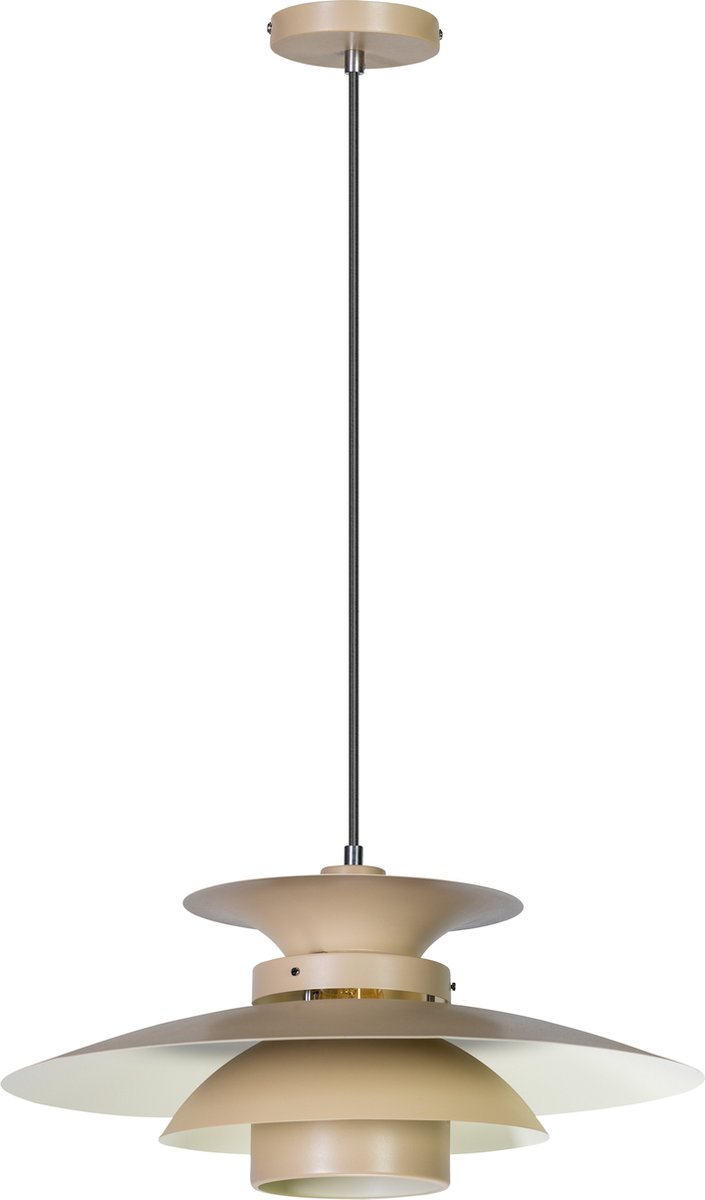 Hanglamp Potenza Beige 50cm - Giga Meubel
