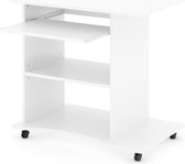 Vicco Table de bureau Harm, Wit, 80 x 50 cm
