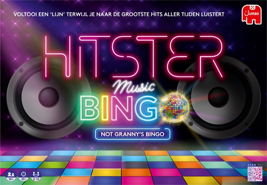 Jumbo - Hitster Bingo - Nederlandstalig Partyspel - Actiespel