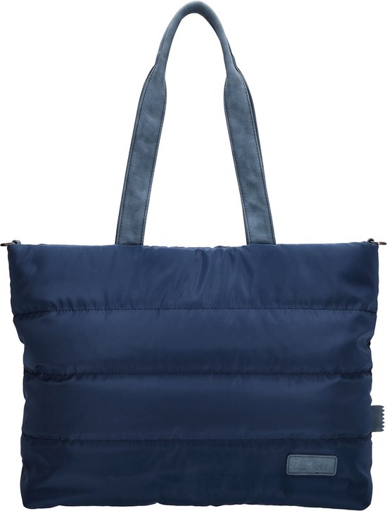 Zebra Trends Elske Shopper Laptoptas 15 6 inch Blauw bol