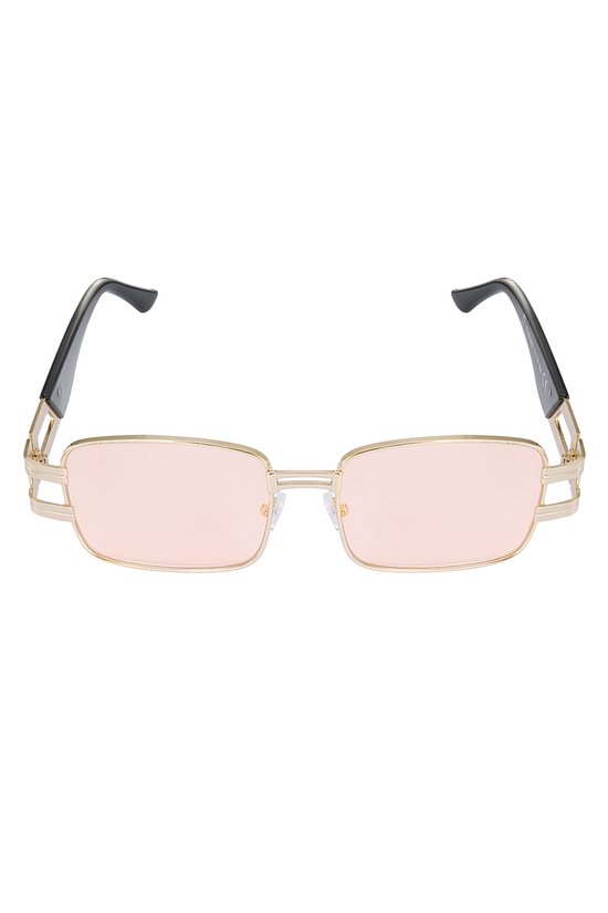 Zonnebril simple metal essential - roze goud van Sinner — afbeelding 2