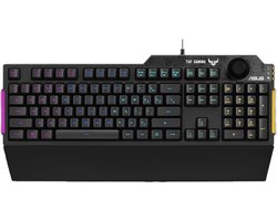 ASUS TUF Gaming K1 - Toetsenbord - QWERTY - Zwart - RGB