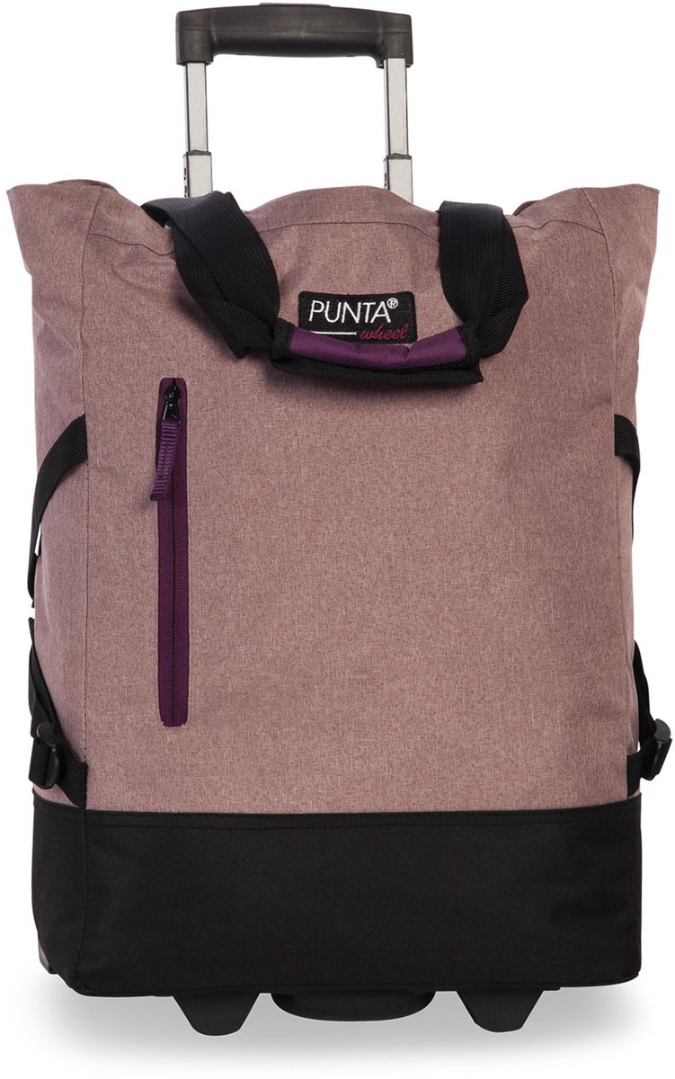 Punta Boodschappentrolley 36 X 50 X 20 Cm Roze