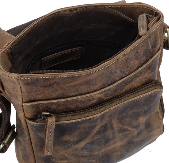 Greenburry Vintage Schoudertas Leer 26 cm bol
