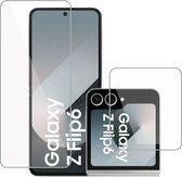 Screenprotector geschikt voor Samsung Galaxy Z Flip 6 / Flip 7 FE - Folie Screen Protector
