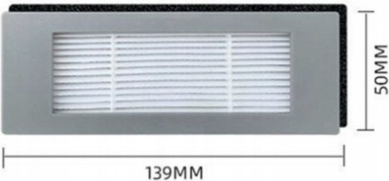 Vervangingsset, 16-delig met hoofdborstel, zijborstels, filters Vervangingsset, 16-delig met hoofdborstel, zijborstels, filters