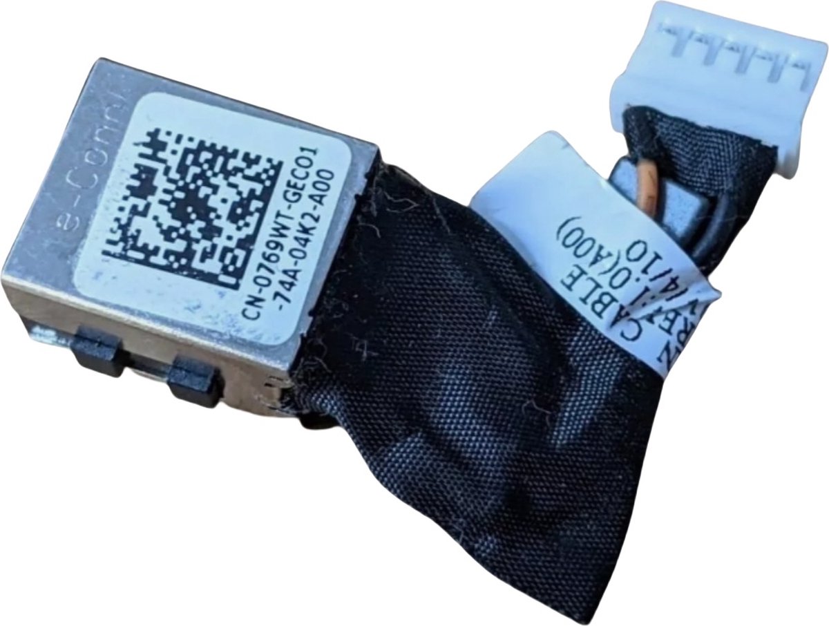 Vervangende oplaadconnector / Dc Power Jack- Geschikt voor DELL Latitude E5270 - P/N: 679WT