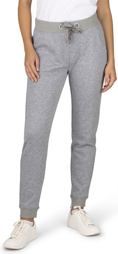 DENIMFY Dames Joggingbroek DFLina slim Grijs L Volwassenen