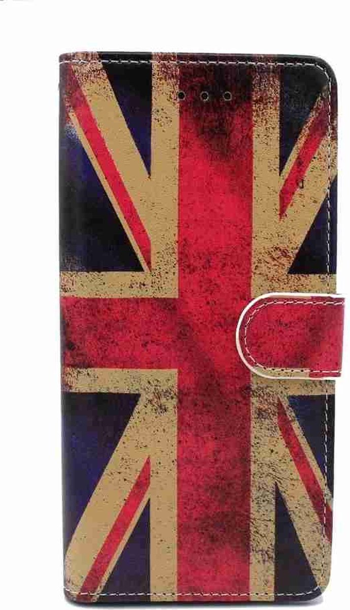 Cityhoesje - Bookcase - iPhone XS Max incl. Pasjeshouder UK Vlag