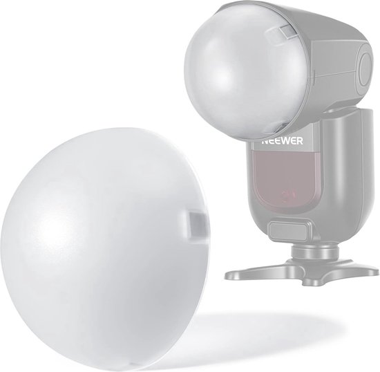 Foto: Magnetische koepel diffuser voor speedlite ronde kop flitser magnetisch bevestigde flitskoepel licht modificator voor speedlite x01nsk629