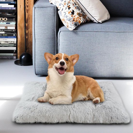 Mora Pets Hondenbed, wollig, hondendeken, wasbaar, hondenmat