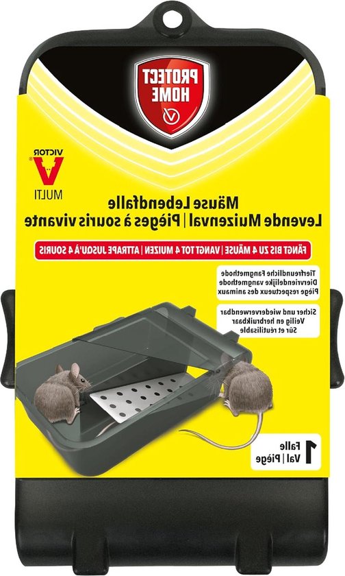 Luxan levend vangende muizenval Multicatch