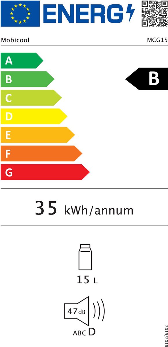 Mobicool MCG15 Compressor koelbox - 15L - 12/24/230V - Energieklasse B – foto 7