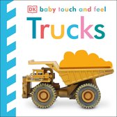 Boek "DK baby touch and feel Trucks" met gele kiepwagen