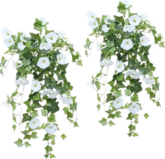 Elyum Kunstmatige hangplanten buiten, kunsthangende manden met bloemen, UV- bestendige kunsthangende planten, bloemen voor buiten, tuin, lentedecoratie voor terras, veranda (gemengde kleur Elyum Kunstmatige hangplanten buiten, kunsthangende manden met bloemen, UV- bestendige kunsthangende planten, bloemen voor buiten, tuin, lentedecoratie voor terras, veranda (gemengde kleur