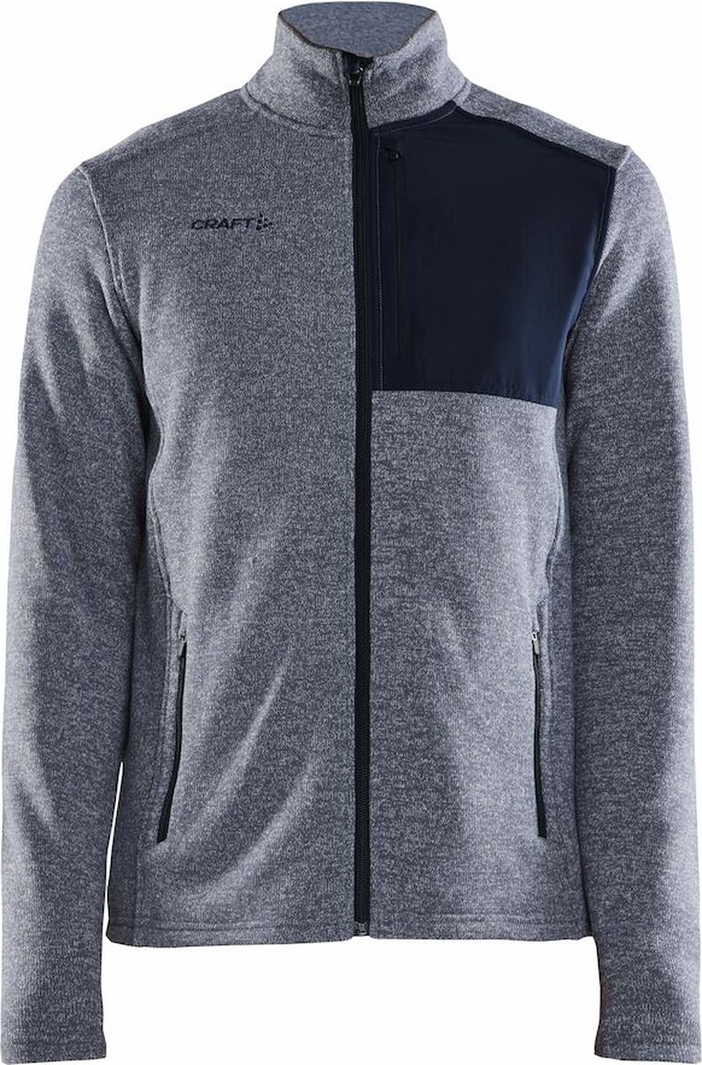 Craft ADV Explore Heavy Fleece Jacket M 1912218 - Flow/Blaze - 4XL