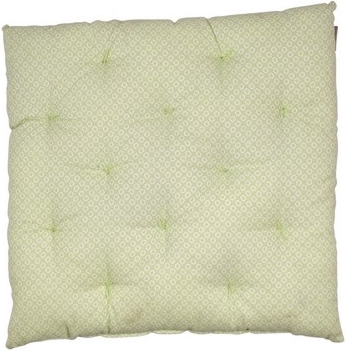 Linen & More Mattress Little Diamond | 40 X 40 | Sierkussen Voor Woonkamer Of Slaapkamer Groen