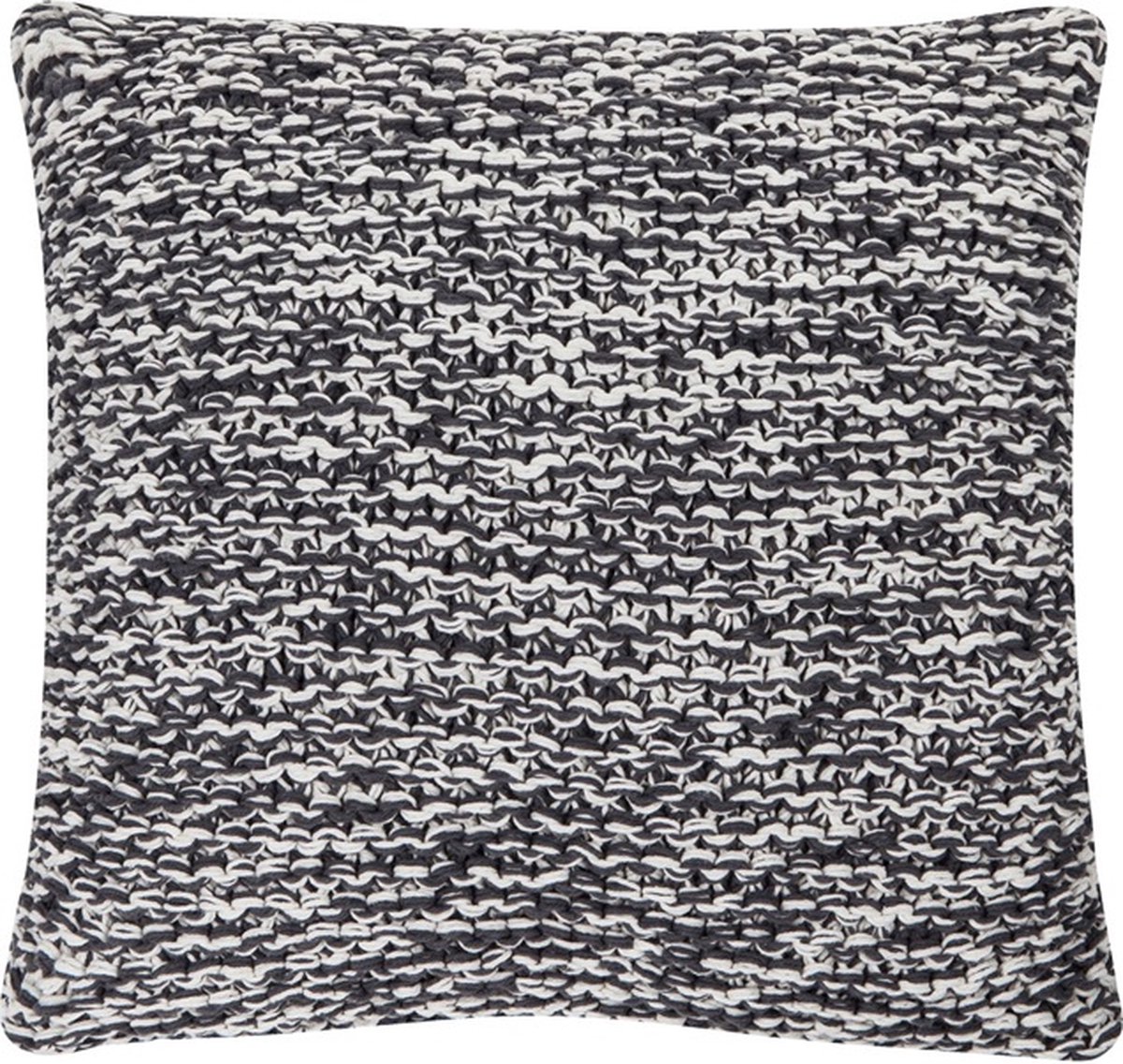 Linen & More Lisan Kussen Antracite Kussen | 45 X 45 | Sierkussen Voor Woonkamer Of Slaapkamer Grijs