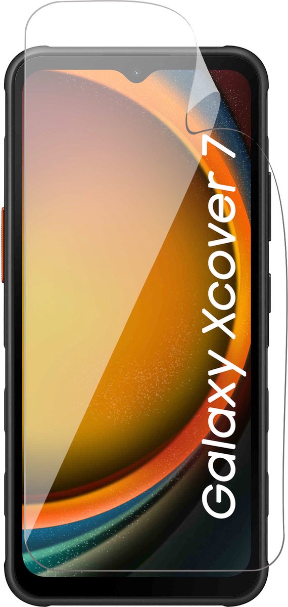 Screenprotector geschikt voor Samsung Galaxy Xcover 7 - 1x FlexGuard Screen Protector