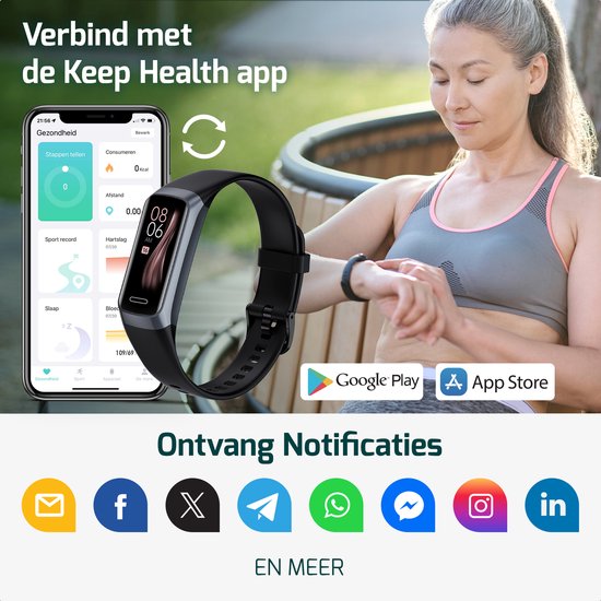 FITAGE Activity Tracker - Montre podomètre - Montres connectées - Montres connectées - Femme et Homme