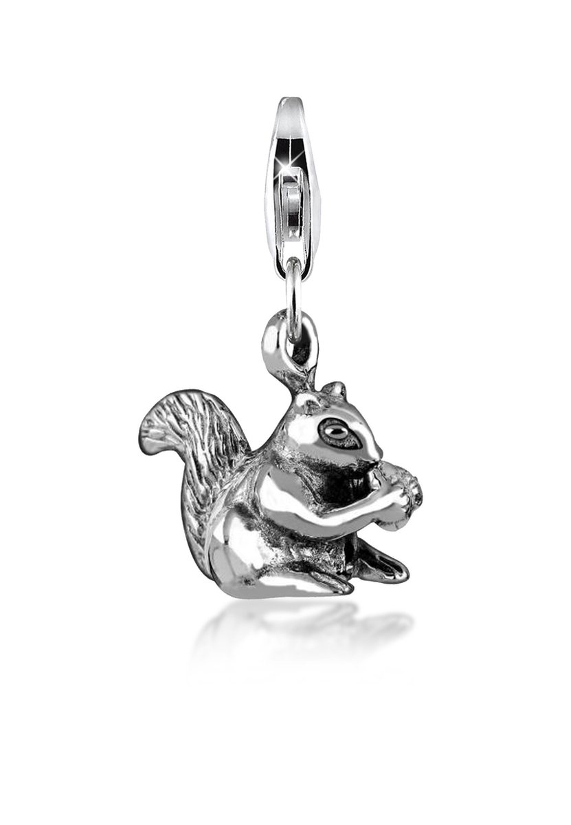 Nenalina - Bedel - Eichhörnchen-Anhänger Tradition 925 Silber - Dames