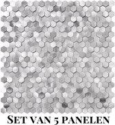 Hexagone Mini Argent