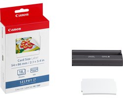 Canon KC-18IF - Inktcartridge - Origineel - Photo Sticker - 54x86mm - 18 sheets