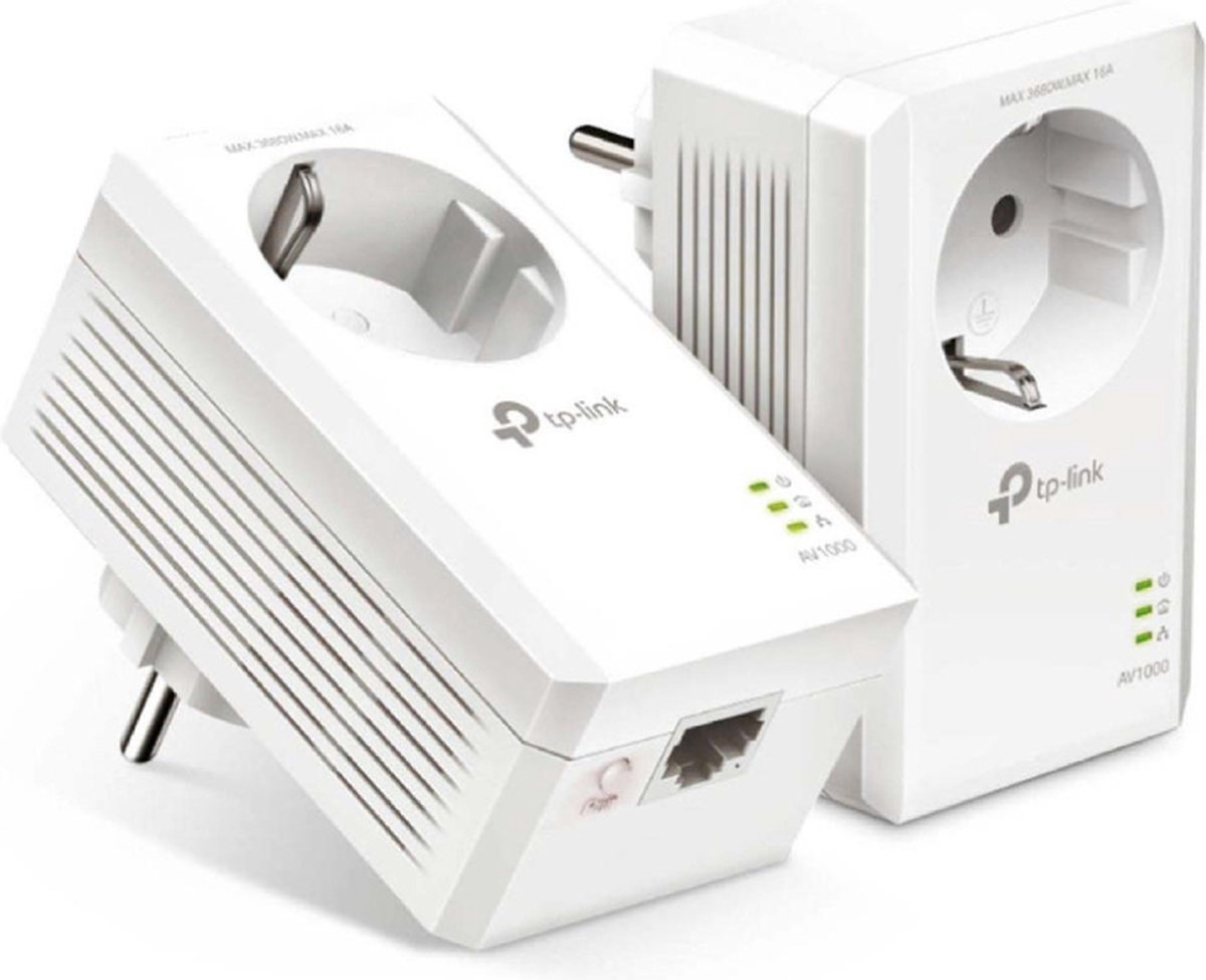 TP-Link TL-PA7017P KIT - Powerline zonder wifi - 1000 Mbps