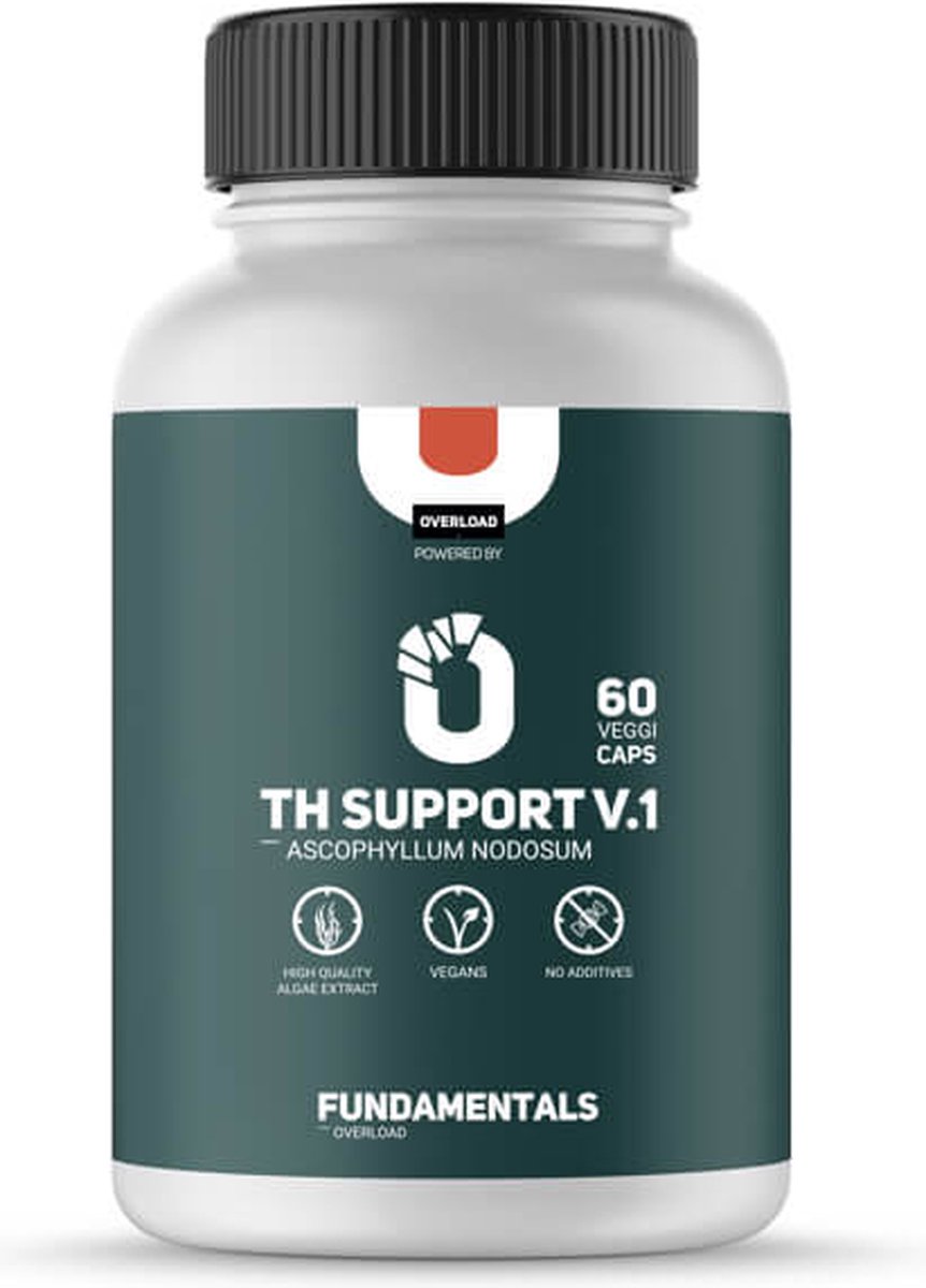 Goedkoopste Fundamentals Bruin zeewier extract - TH Support V1 - Antioxidanten - Afslanken - Jodium - Vegan - 90 Caps