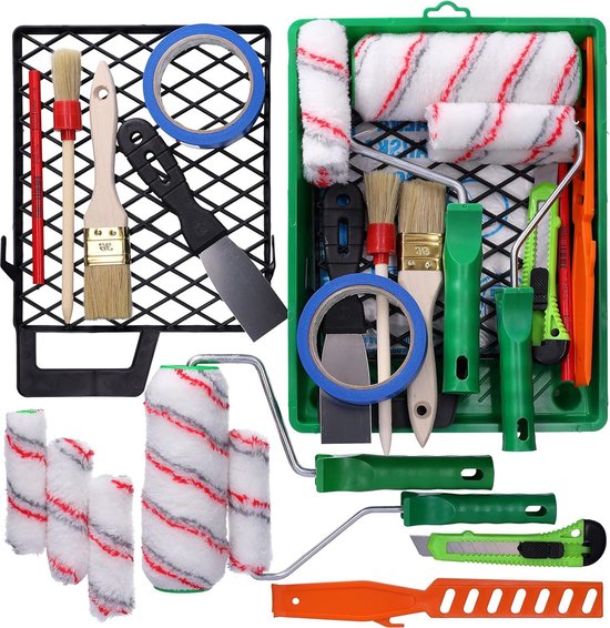 ToolSpace Professionele muurverfroller 25 cm, gevelverf