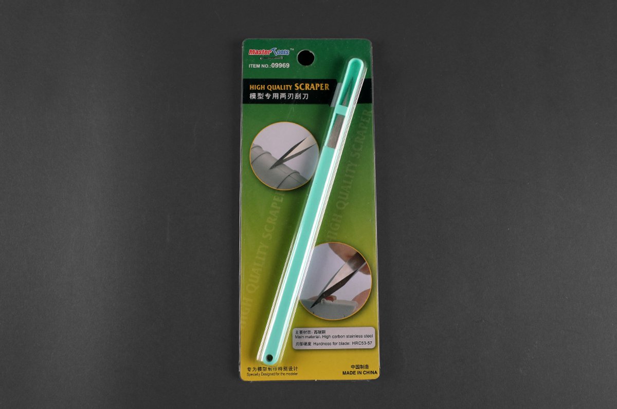 MasterTools Messenset - 09969 Hoge Kwaliteit Scraper Gereedschap