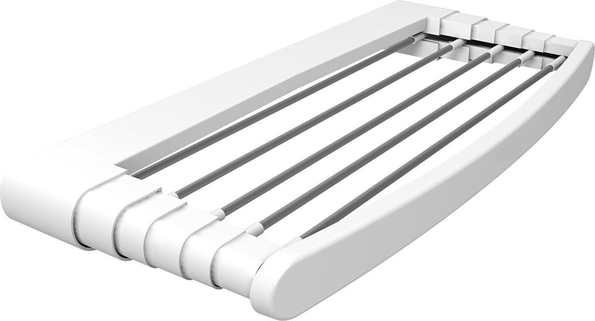 Wanddroogrek - Wasdroger - ophangsysteem - compact ontwerp Wanddroogrek