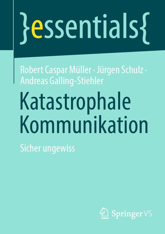Social Science and Law (German Language) - Katastrophale Kom ... - cover