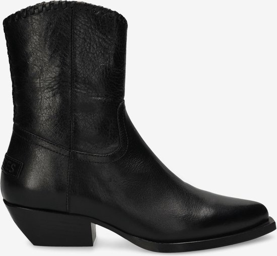 Shabbies Amsterdam Enkellaars Sally Ankie Zwart Maat 36 Dames