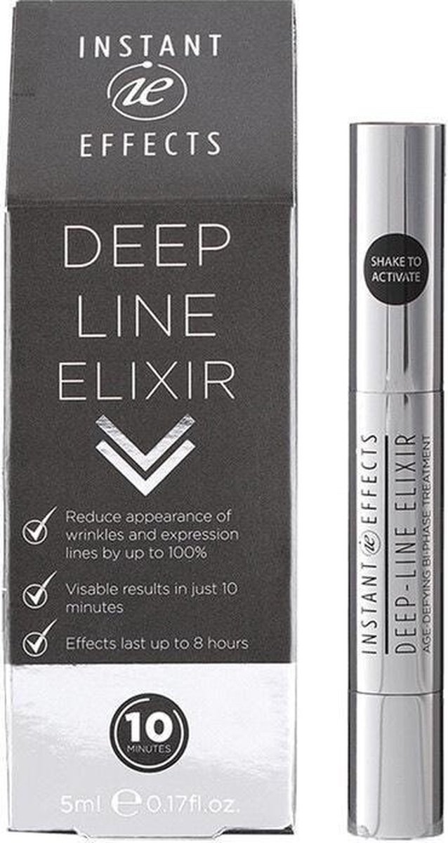Instant Effects Deep Line Elixir – 5ml | Anti-rimpel Serum met Directe Resultaten