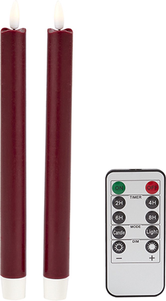 Addison Ross kaars 23cm LED Cherry