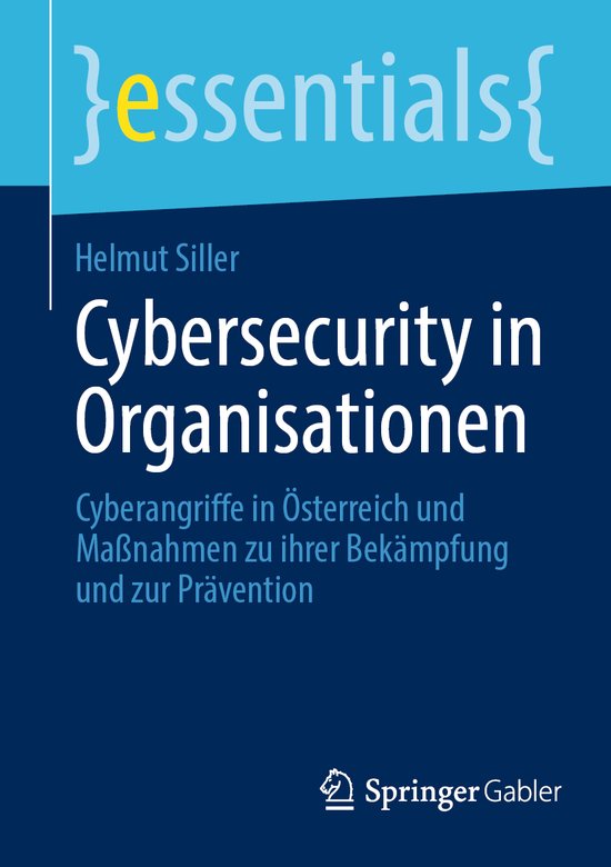 essentials- Cybersecurity in Organisationen - cover