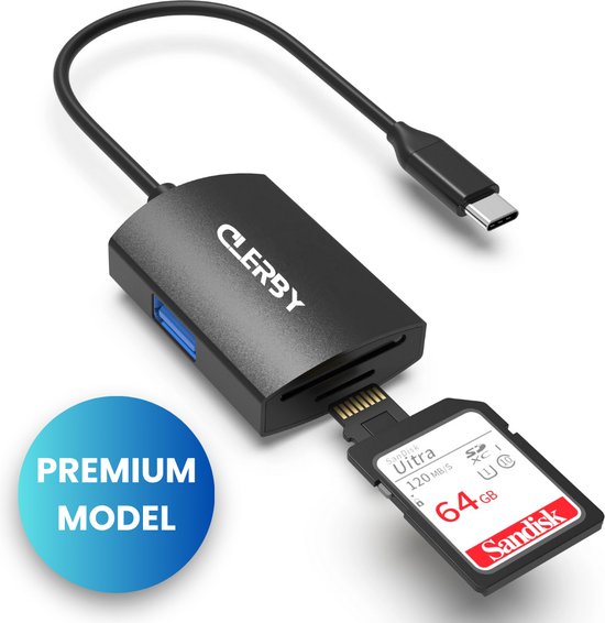 Foto: Sd kaart lezer usb c kaartlezer sd kaart geheugenkaartlezer card reader usb 3 0 micro sd kaartlezer usc c kaartlezer