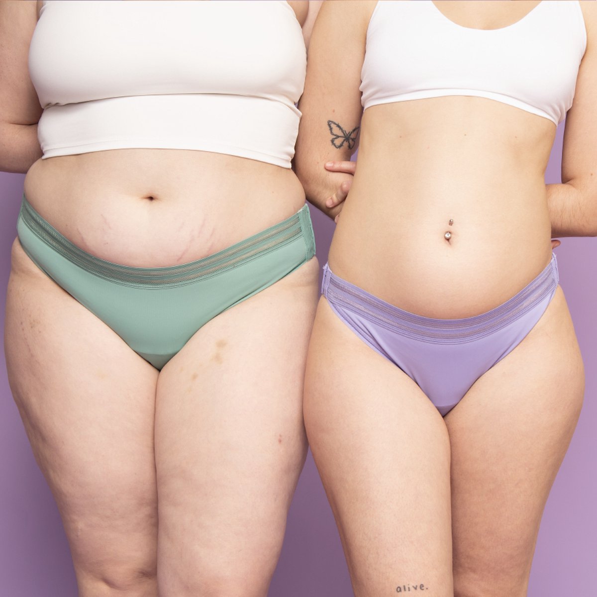 Beppy Panties Menstruatie Ondergoed Siren - Maat XL - (2 stuks)