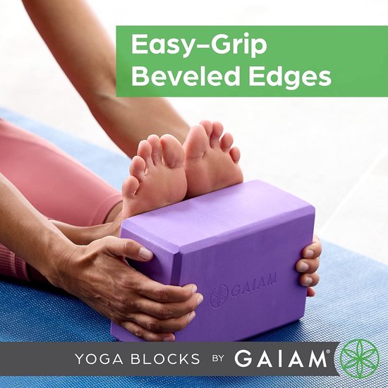 Yoga Blokken - Gaiam - Oefening en Stretch Accessoires van Gaiam — afbeelding 5
