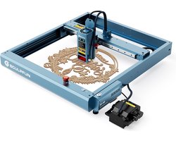 SCULPFUN SF-A9 Lasergraveerder, 40W/20W schakelbaar laservermogen, automatische luchtondersteuning, graveersnelheid van 36000 mm/min